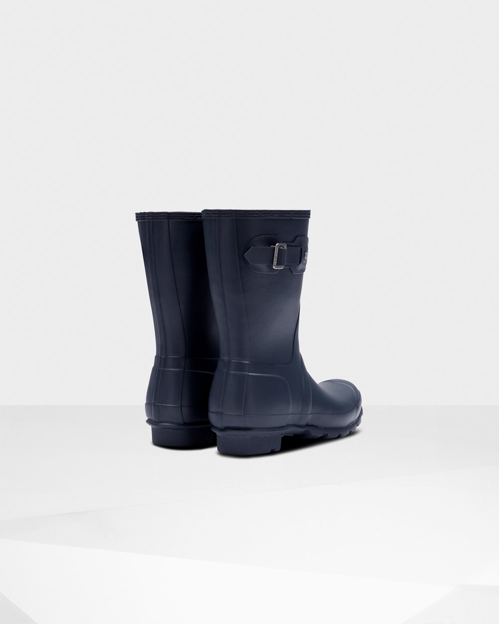 Hunter Original Insulated Short Rain Boots - Online Womens Navy - VUWOAP267